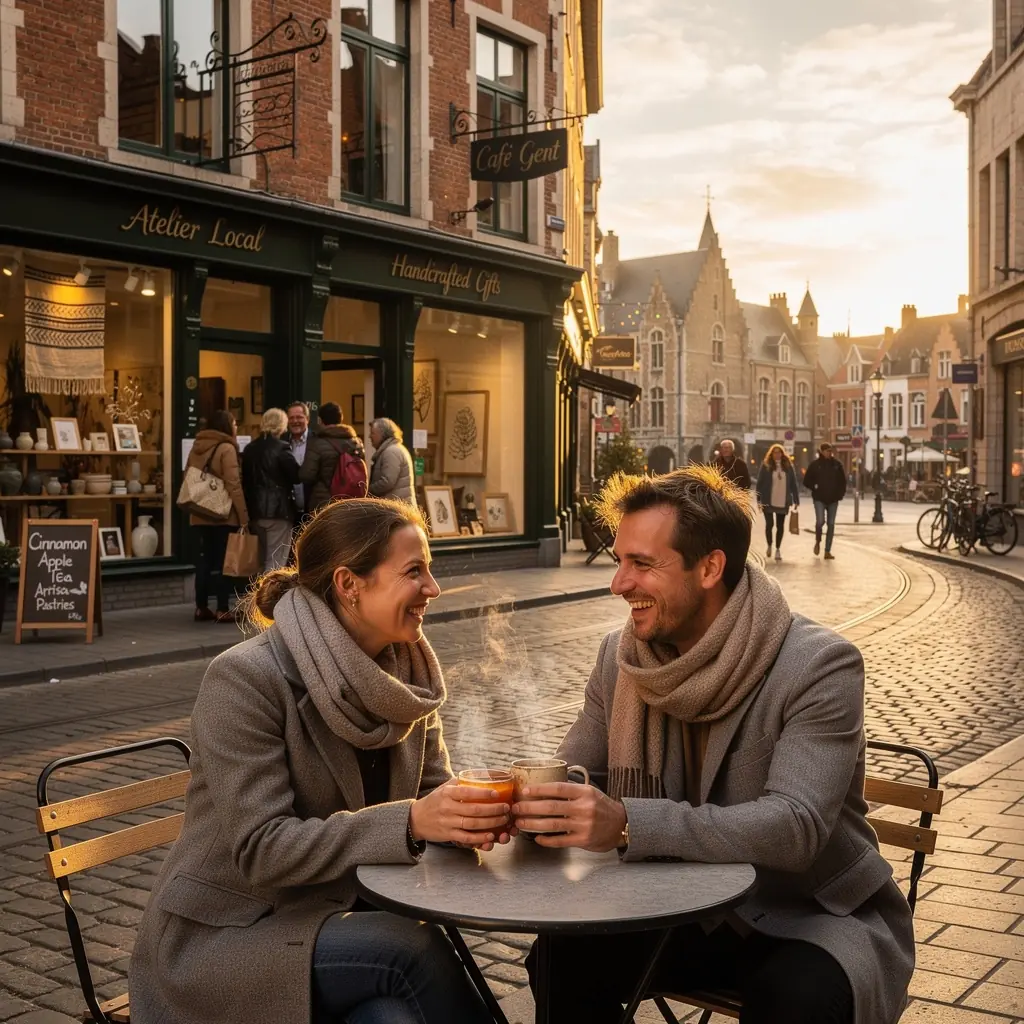 Un pot en verre rempli de thé à la cannelle et à la pomme, avec des épices visibles à l'intérieur.